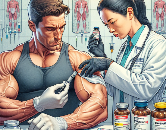 Legitimate use: primobolan (metenolone) injection in sports