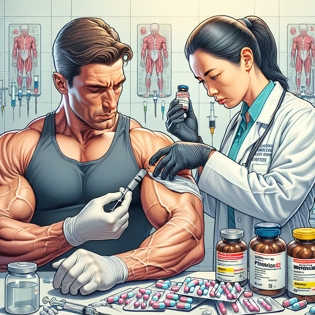 Legitimate use: primobolan (metenolone) injection in sports