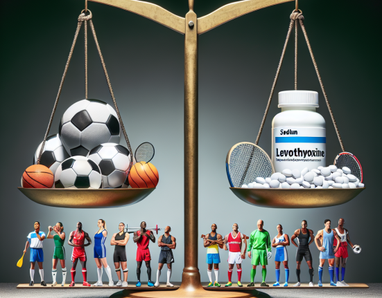 Optimal dosage of sodium levothyroxine for professional athletes