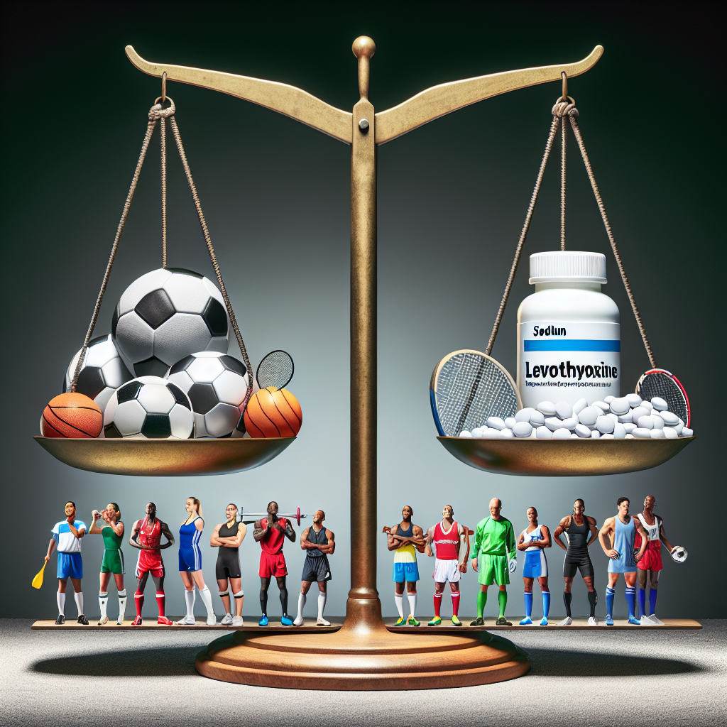Optimal dosage of sodium levothyroxine for professional athletes