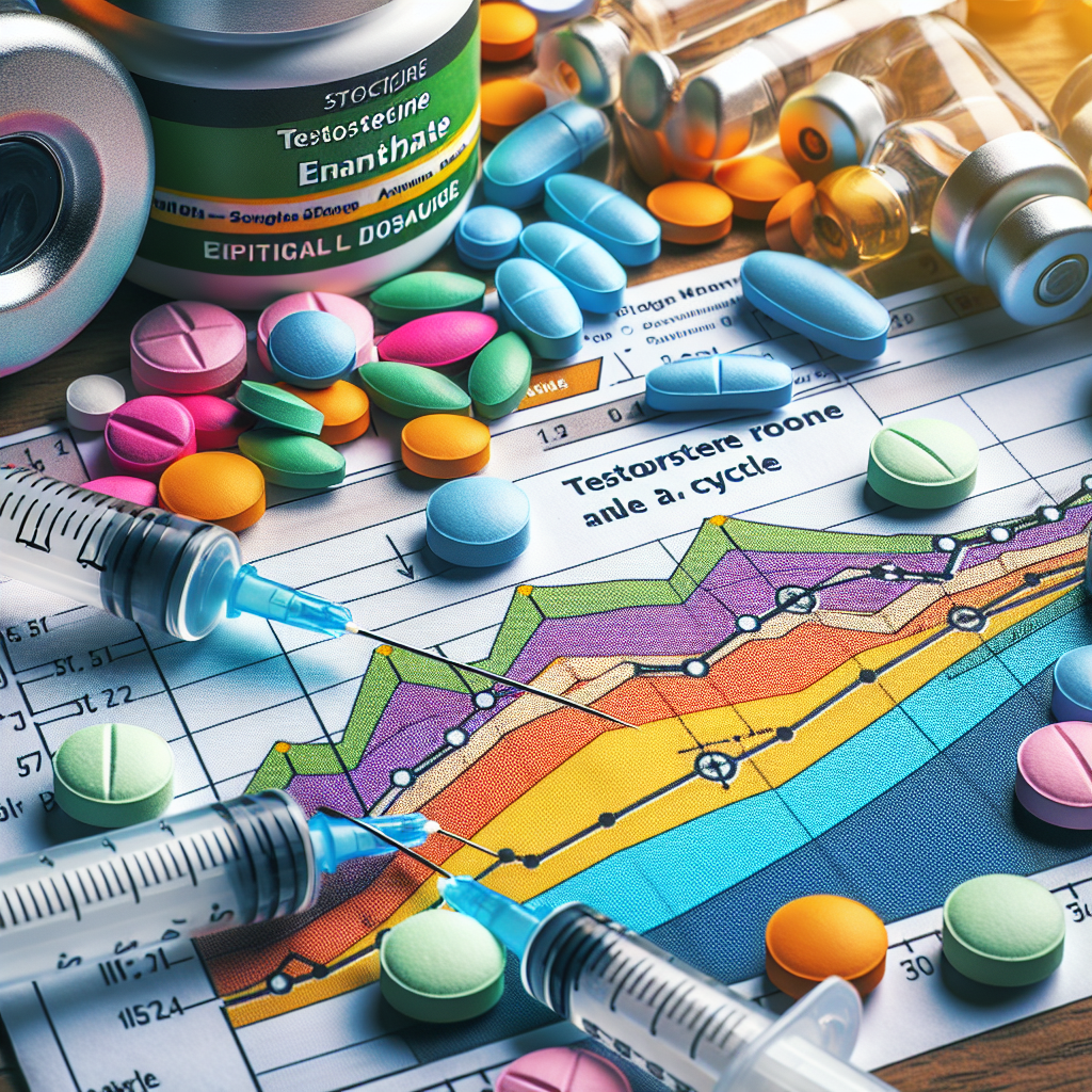 Optimal dosages and cycles of testosterone enanthate for athletes