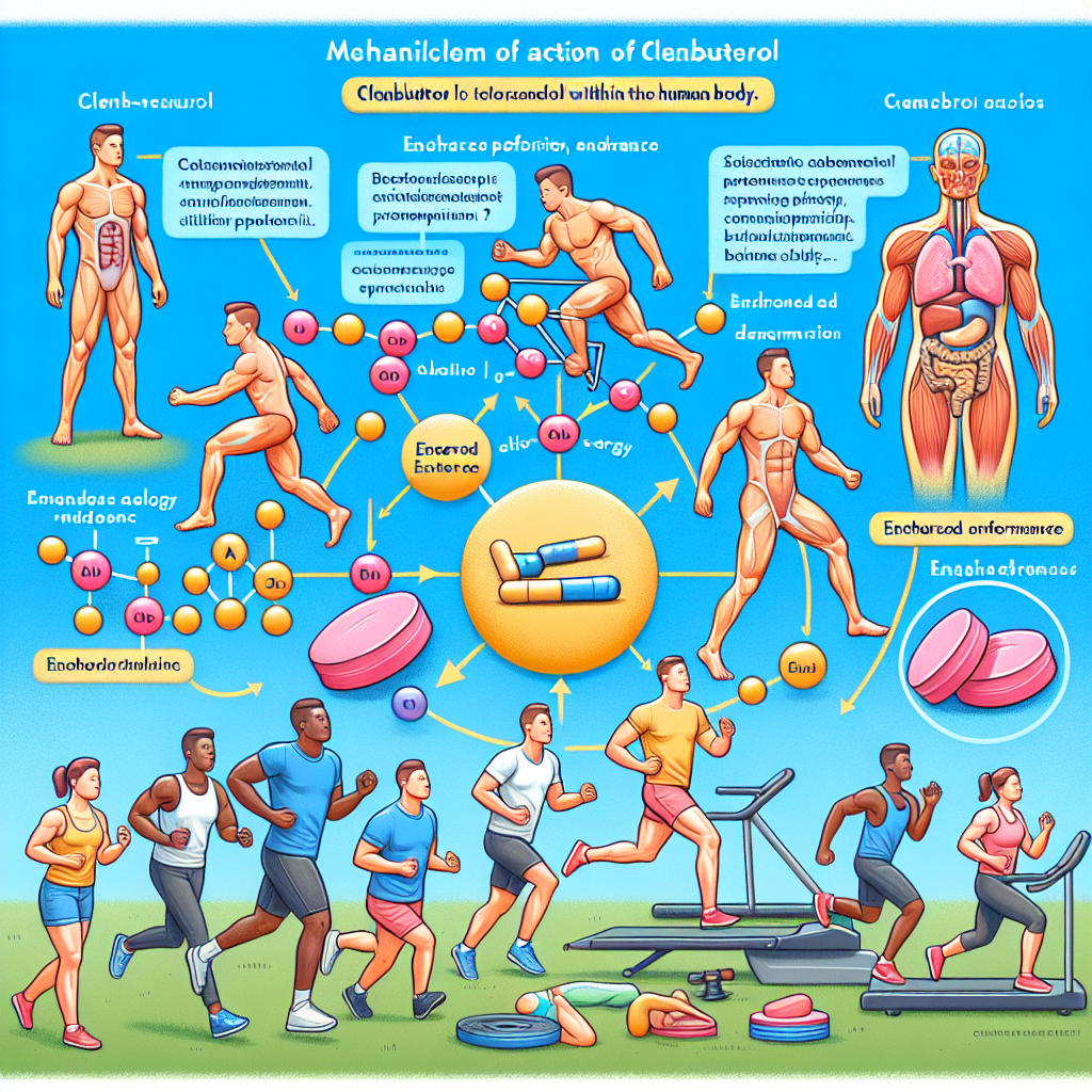 Clenbuterol: mechanism of action and benefits in sports