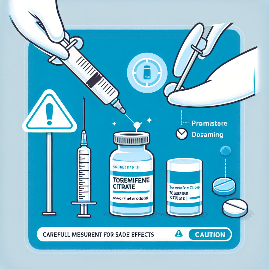 Mastering the right toremifene citrate dosage to avoid unwanted effects