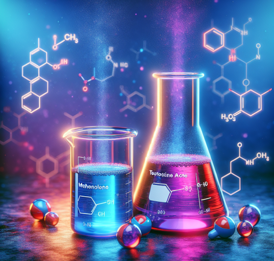 Combining acetato di metenolone with testosterone
