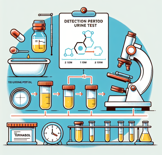 Detection window of turinabol in urine tests