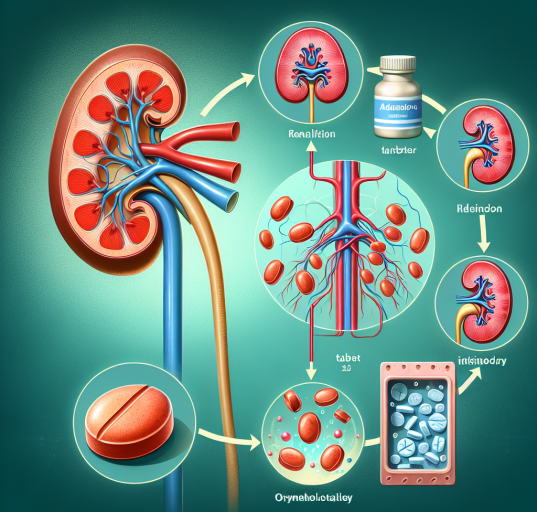 Renal clearance of oxymetholone compresse